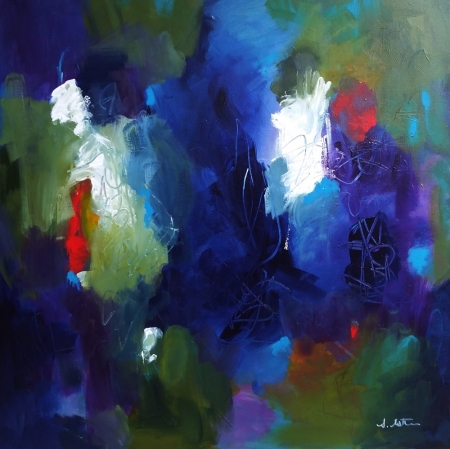 Moody Blues by artist Stephanie Estrin